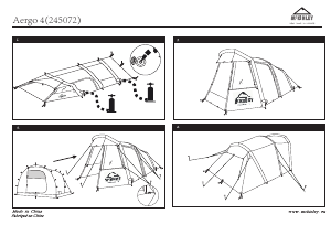 Hướng dẫn sử dụng McKinley Aergo 4 Lều