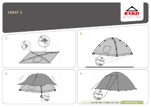 Hướng dẫn sử dụng McKinley Crest 2 Lều