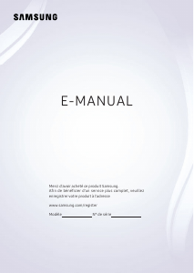 Mode d’emploi Samsung UE75KS8000L Téléviseur LED