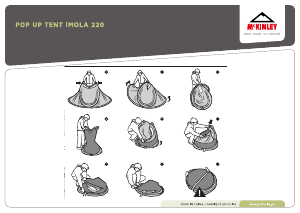 Instrukcja McKinley Imola 200 Namiot