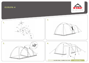 Hướng dẫn sử dụng McKinley Kurupa 4 Lều