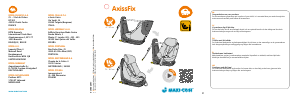Brugsanvisning Maxi-Cosi AxissFix Autostol