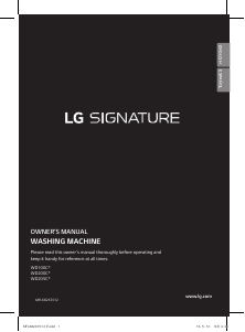 Manual LG WD205CK Washing Machine