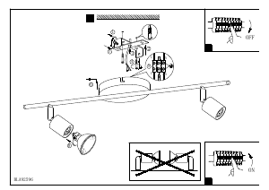 Bruksanvisning Eglo 32429 Lampa