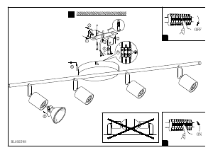 Bruksanvisning Eglo 32432 Lampa