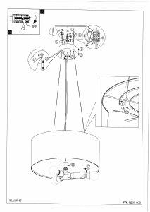 Manual de uso Eglo 39845 Lámpara