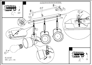 説明書 Eglo 43387 ランプ