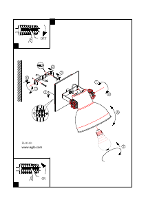 説明書 Eglo 43431 ランプ