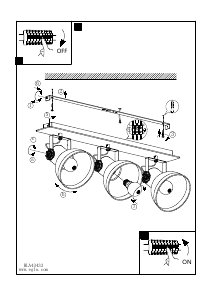 説明書 Eglo 43433 ランプ