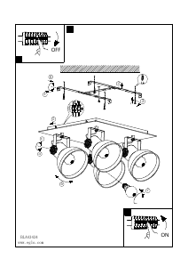 説明書 Eglo 43434 ランプ