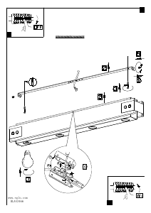 Bruksanvisning Eglo 43466 Lampa