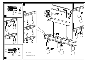 説明書 Eglo 43523 ランプ