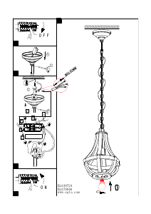 Bruksanvisning Eglo 49724 Lampa