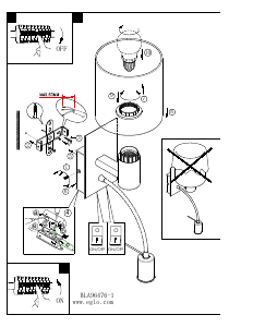 Bruksanvisning Eglo 96478 Lampa