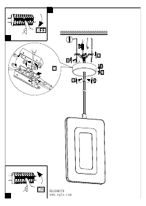 Bruksanvisning Eglo 98678 Lampa