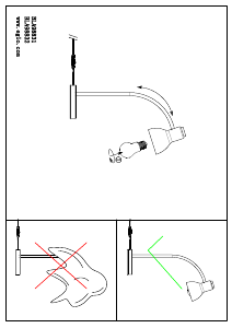 Bruksanvisning Eglo 98831 Lampa