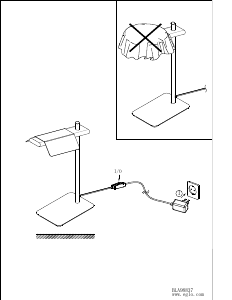 Bruksanvisning Eglo 98837 Lampa