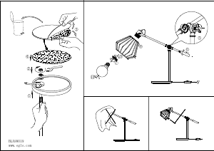 Bruksanvisning Eglo 99019 Lampa