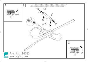 説明書 Eglo 99323 ランプ