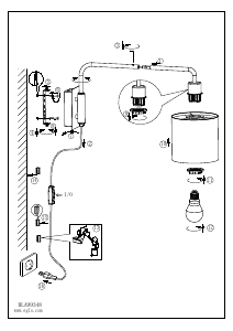 Bruksanvisning Eglo 99348 Lampa