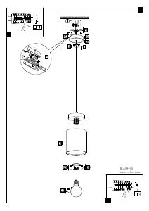 Bruksanvisning Eglo 99445 Lampa