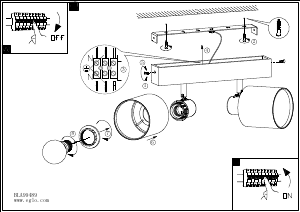 Bruksanvisning Eglo 99489 Lampa