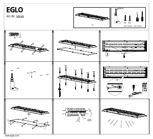 Bruksanvisning Eglo 99549 Lampa