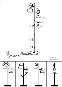 Bruksanvisning Eglo 99555 Lampa