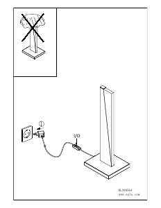 Bruksanvisning Eglo 99564 Lampa