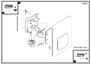 Bruksanvisning Eglo 99585 Lampa