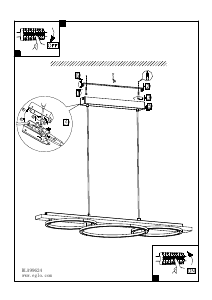 Bruksanvisning Eglo 99624 Lampa