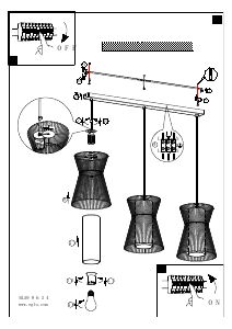 Bruksanvisning Eglo 99634 Lampa