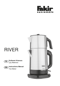Kullanım kılavuzu Fakir River Çay makinesi