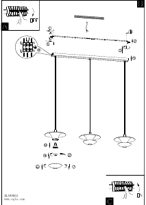 Bruksanvisning Eglo 99663 Lampa