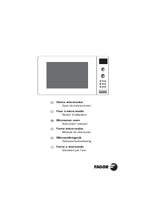 Manual Fagor MW3 309CEX Micro-onda