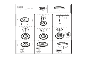 Bruksanvisning Eglo 99726 Lampa