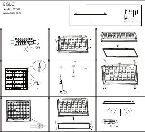 説明書 Eglo 99728 ランプ