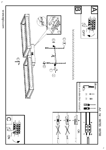 Bruksanvisning Eglo 99785 Lampa