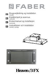 Bruksanvisning Faber Heaven 3 FX Kjøkkenvifte
