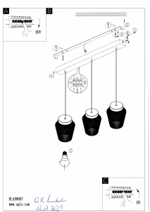 Bruksanvisning Eglo 99807 Lampa