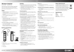 Handleiding Exibel BTK-729 Carkit