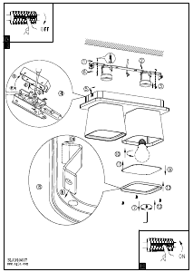 説明書 Eglo 390007 ランプ