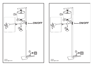 Bruksanvisning Eglo 390068 Lampa