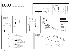 説明書 Eglo 900057 ランプ