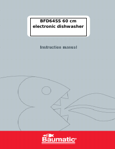 Handleiding Baumatic BFD64SS Vaatwasser