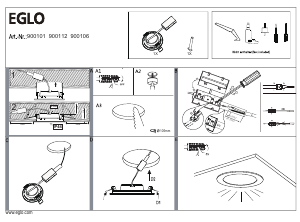 Bruksanvisning Eglo 900101 Lampa