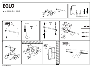 説明書 Eglo 900115 ランプ