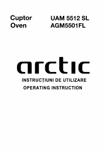 Handleiding Arctic AGM 5501 FL Fornuis