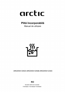 Manual Arctic ARGW 64125 SB Plită