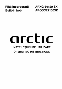 Manual Arctic AROSC 22130 XD Hob